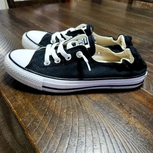 Womens black converse